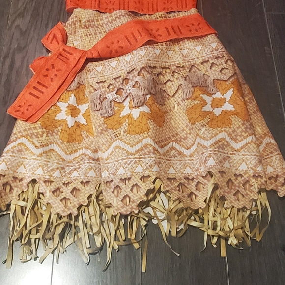 Disney Moana Costume Size 4-6x - Picture 2 of 2